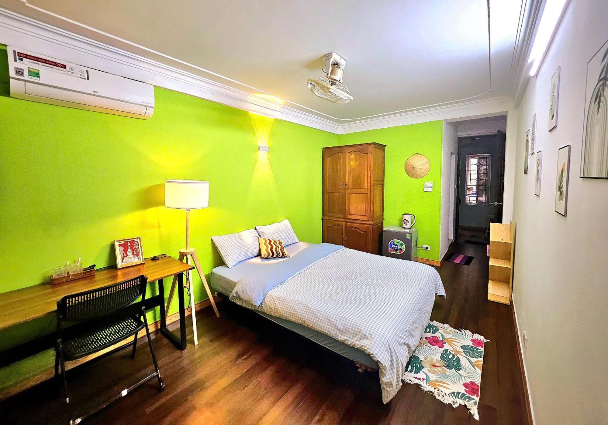 Rainbow Homestay - No 8 Alley 18B Tong Dan Hanoi Esterno foto