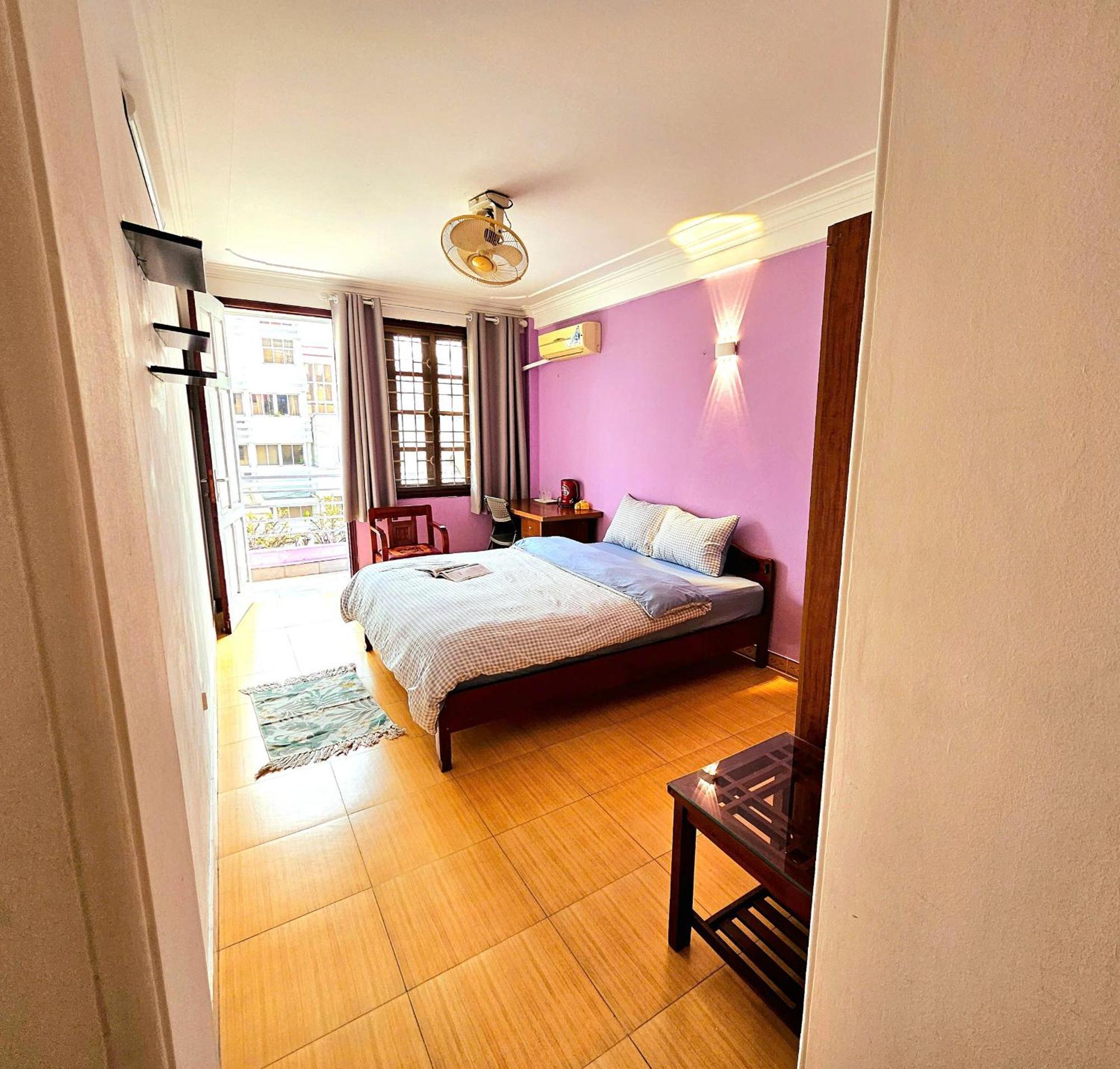 Rainbow Homestay - No 8 Alley 18B Tong Dan Hanoi Esterno foto